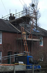 Chimney Scaffolding 